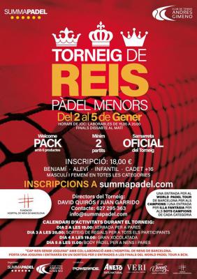 poster del torneo TORNEIG DE REIS MENORS
