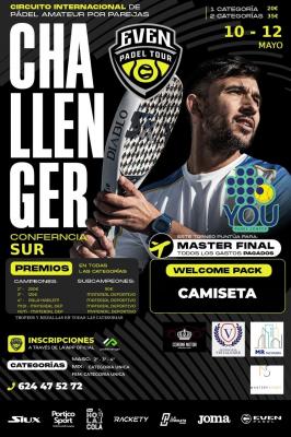 poster del torneo 1ER CHALLENGER YOU PADEL, CÓRDOBA