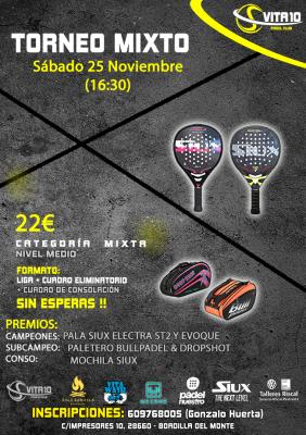 poster del torneo TORNEO MIXTO