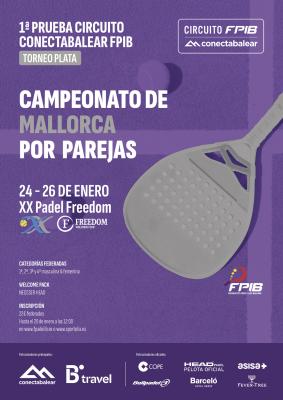 poster del torneo 1ª PRUEBA DE CIRCUITO CONECTABALEAR FPIB