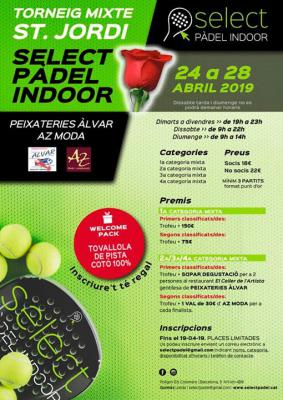 poster del torneo TORNEIG MIXTE SANT JORDI