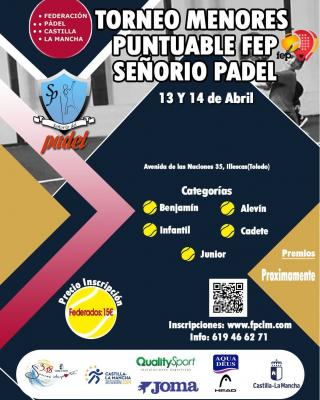 poster torneo TORNEO FEDERADO DE MENORES