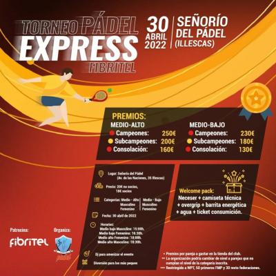 poster del torneo TORNEO EXPRESS FIBRITEL