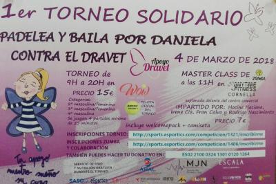 poster del torneo 1er TORNEO SOLIDARIO