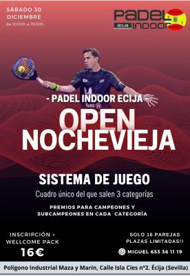 poster del torneo OPEN NOCHEVIEJA