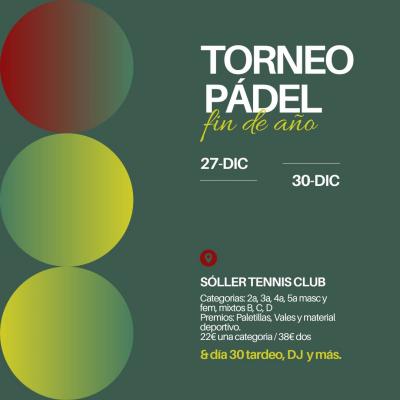 poster del torneo TORNEO FIN DE AÑO CTS