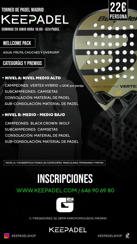 cartel del torneo