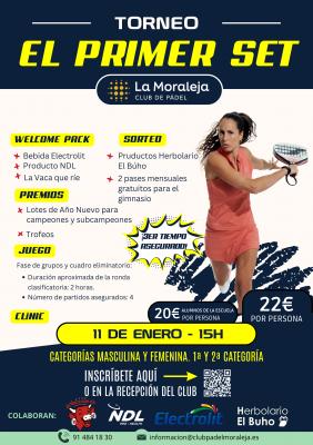 poster torneo PRIMER SET