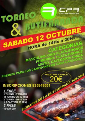 poster del torneo TORNEO & BUTIFARRA