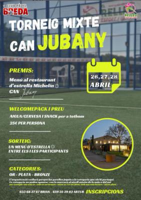 poster torneo TORNEIG JUBANY