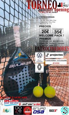 poster del torneo 🔴TORNEO SUMMER OPENING🔴