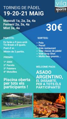 poster torneo TORNEO VILASPORT