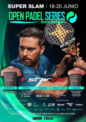 poster del torneo SUPER SLAM OPEN PADEL SERIES