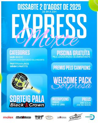 poster torneo CAMPIONAT EXPRESS MIXTE