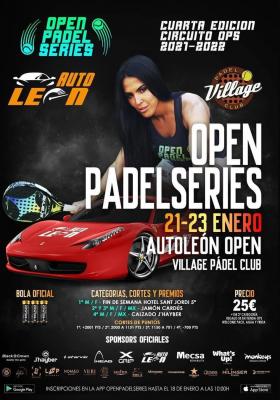 poster del torneo 3R OPEN - AUTOLEÓN OPEN