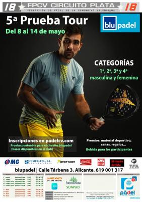 poster torneo V PRUEBA BLU 2023