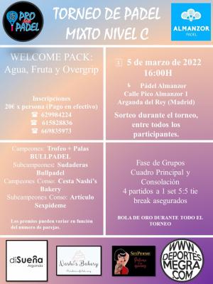 poster del torneo MIXTO C