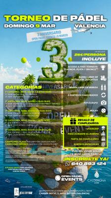 poster del torneo TORNEO ESPECIAL ANIVERSARIO