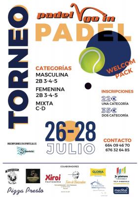 poster del torneo TORNEO PADEL GO IN