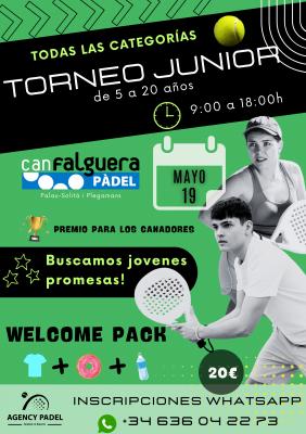 poster del torneo TORNEO DE MENORES