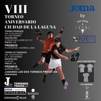 poster torneo VIII TORNEO ANIVERSARIO CIUDAD DE LA LAGUNA