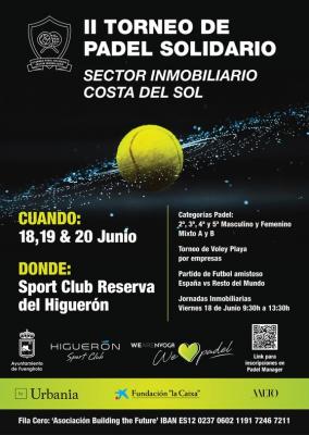 poster del torneo II TORNEO INMOBILIARIO