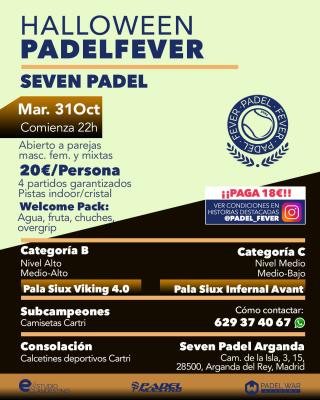 poster del torneo ¡ÚLTIMAS PLAZAS! - CATEGORÍAS B Y C (ABIERTO A PAREJAS MASCULINAS, FEMENINAS Y MIXTAS)