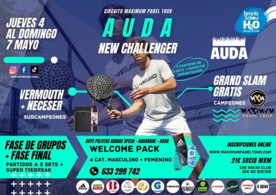 poster del torneo AUDA NEW CHALLENGER