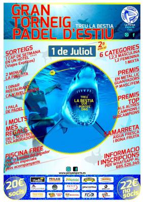 poster del torneo GRAN TORNEIG DE PÀDEL 