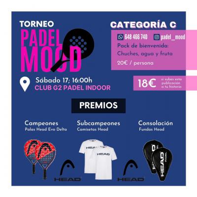 poster del torneo TORNEO PADEL MOOD