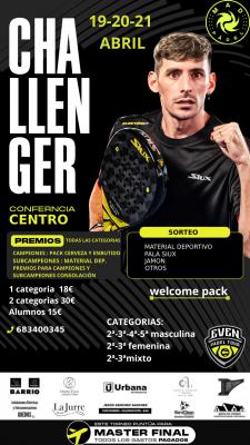 poster del torneo 2DO CHALLENGER EVEN PADEL MAD PADEL