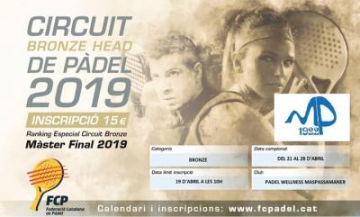 poster del torneo CIRCUIT BRONZE HEAD 2019