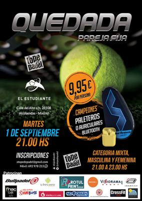 poster del torneo QUEDADA PAREJA FIJA