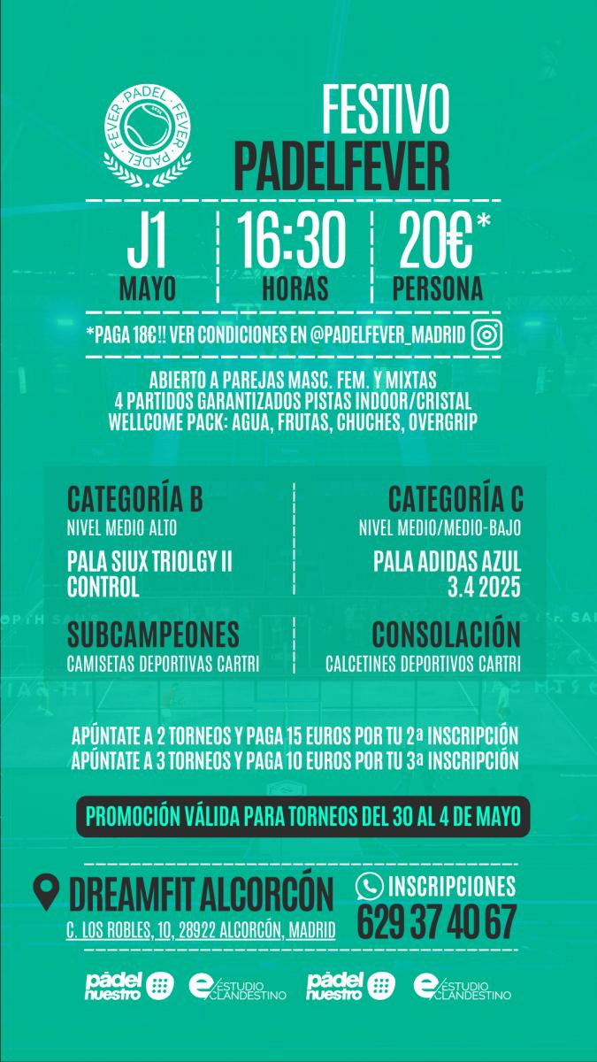 cartel del torneo
