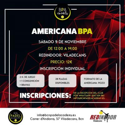 poster del torneo AMERICANA BPA