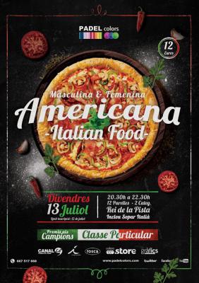 poster del torneo AMERICANA ITALIAN FOOD
