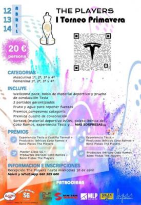 poster del torneo TORNEO PRIMAVERA