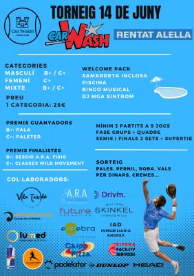poster del torneo TORNEIG CAR WASH ALELLA