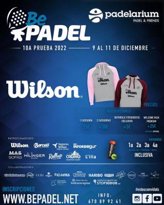 poster del torneo 10A PRUEBA BY WILSON DEL BEPADEL TOUR 2022