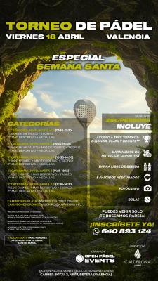poster del torneo TORNEO 18 DE ABRIL