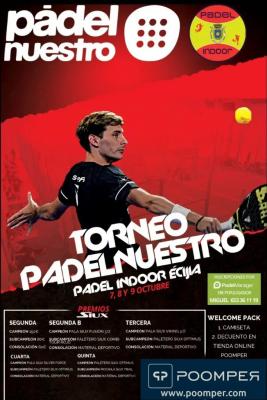 poster del torneo TORNEO PADEL INDOOR ÉCIJA