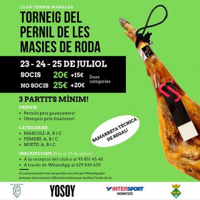 poster del torneo TORNEIG DEL PERNIL