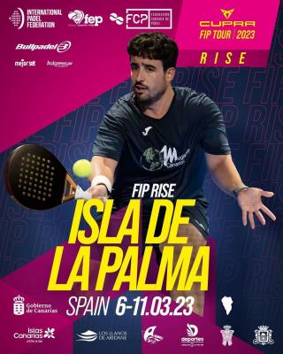 poster del torneo CUPRA FIP RISE ISLA DE LA PALMA