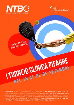 poster del torneo I TORNEIG CLÍNICA PIFARRE