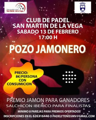 poster torneo POZO JAMONERO