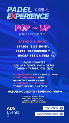 poster del torneo ☀ TORNEO 3 CATEGORÍAS + POP UP DE MARCAS + TARDEO 🍻🌭🎵 - ¡¡¡¡ÚLTIMAS PLAZAS!!!!