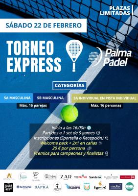 poster del torneo TORNEO EXPRESS 5A MASCULINA