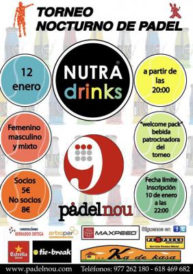 poster del torneo TORNEO NOCTURNO