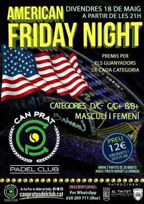 poster del torneo AMERICAN FRIDAY NIGHT