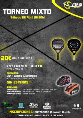 poster del torneo TORNEO MIXTO VITA10